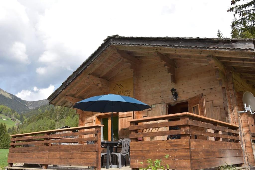 Chalet L'Armoy La Giettaz Exterior foto